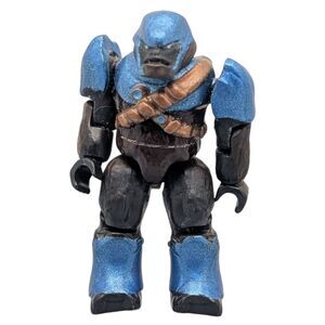 Mega Construx Halo Covenant Brute Minor Metallic Blue Micro Action Figure